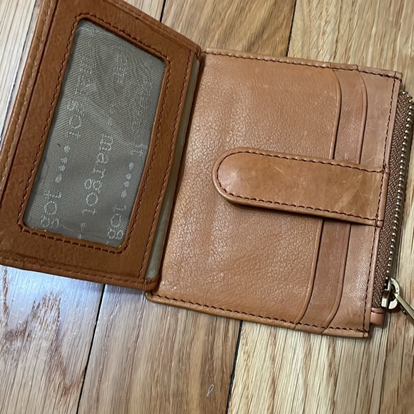 margot New York Leather Card/Change Wallet - Picture 5 of 7
